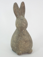 Hase B7,5cm H16,5cm aus Zement grau 616165-73